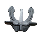 Jis stockless anchor