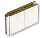 Type A Composite Rock Wool Acoustic Wall Panel