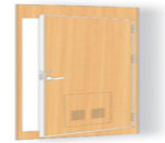 class B15 fireproof door