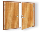 class A60 doubleleaf fireproof door