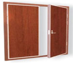 class A60 doubleleaf weather&gastight fireproof door