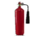 2kg CO2 alloy steel extinguisher